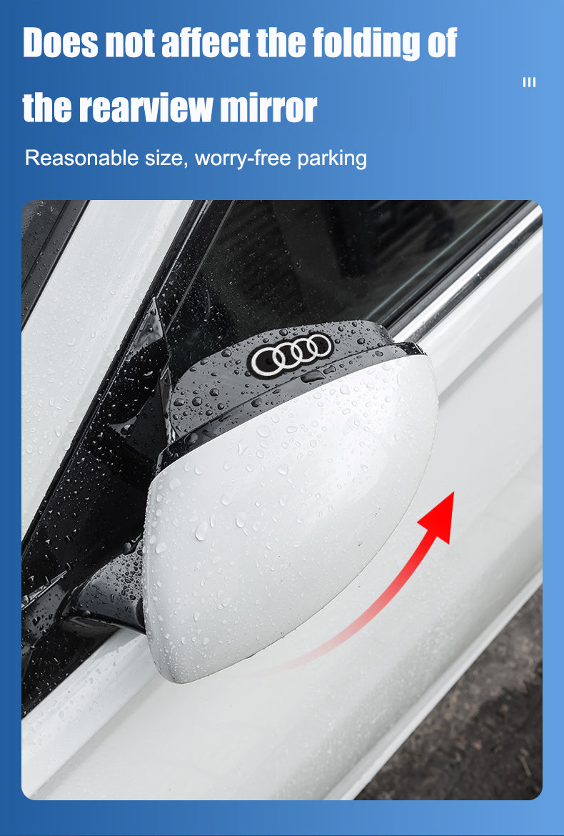 š„Hot Sellingš„ Auto Achteruitkijkspiegel Kleine Ronde Spiegel Regen Wenkbrauw (2PCS)