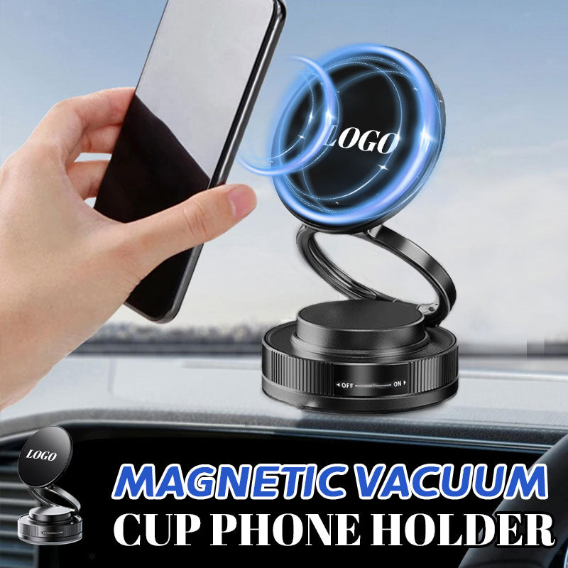 🚗✨Magnetische zuignap telefoonhouder (aanpasbaar met autologo)