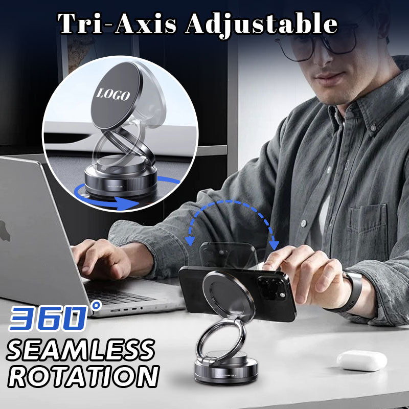 🚗✨Magnetische zuignap telefoonhouder (aanpasbaar met autologo)