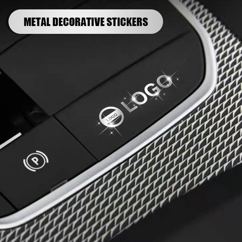 Metalen embleem auto aangepaste sticker