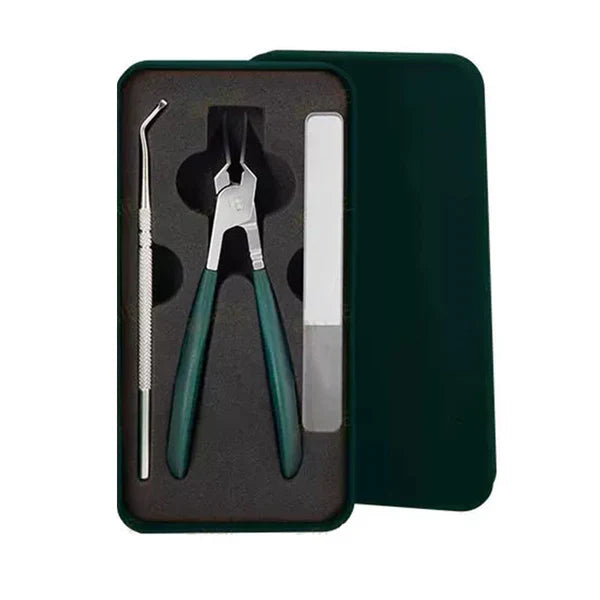 Antislip nagelknipper met afgeschuinde rand, set van 3