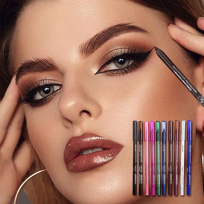 💕10 gekleurde eyeliner gelpennen