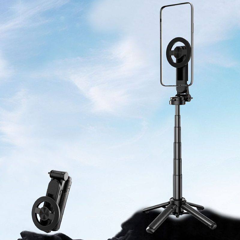 🏆50% korting voor een beperkte tijd✨4-in-1 multifunctionele selfiestick met 360° rotatie en magneet