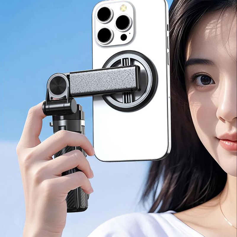 🏆50% korting voor een beperkte tijd✨4-in-1 multifunctionele selfiestick met 360° rotatie en magneet