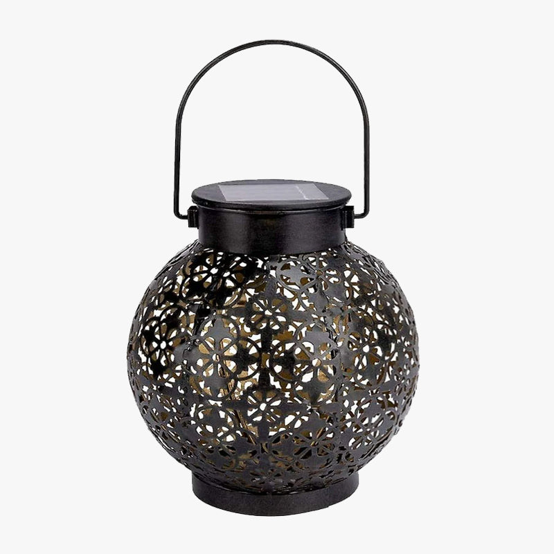 ✨ Lampa solarna w kształcie pustego latarenki✨