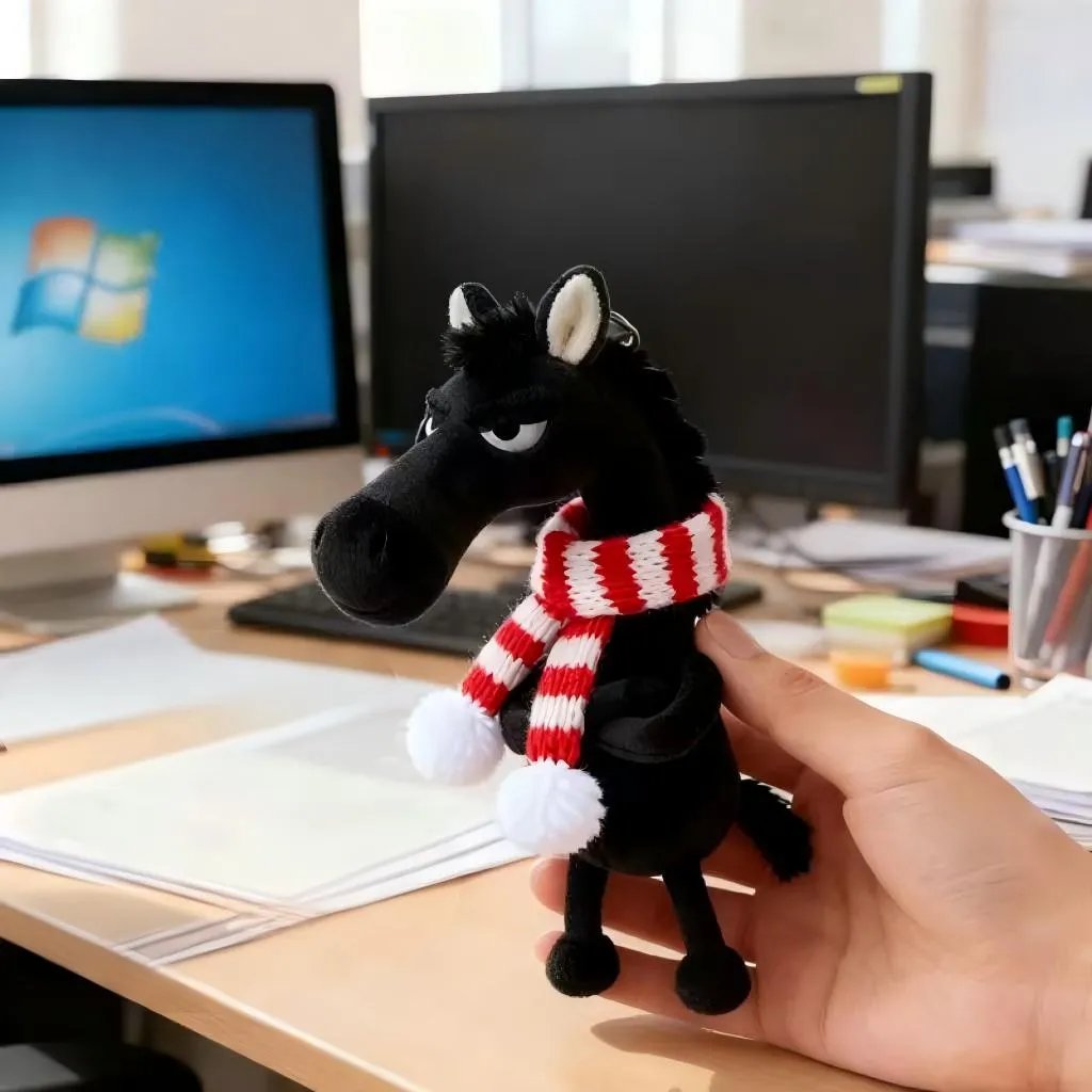 🐎Maskotka na szczęście Roku Konia — noworoczny prezent na szczęście 202