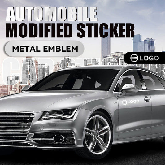 Metalen embleem auto aangepaste sticker