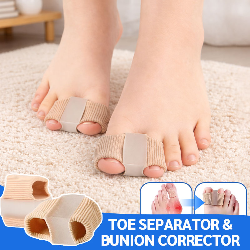 🦶✨ Toe Separator & Bunion Corrector – Smärtfri Hallux Valgus & Overlapping Toe Relief för Damer & Herrar! ✨👟