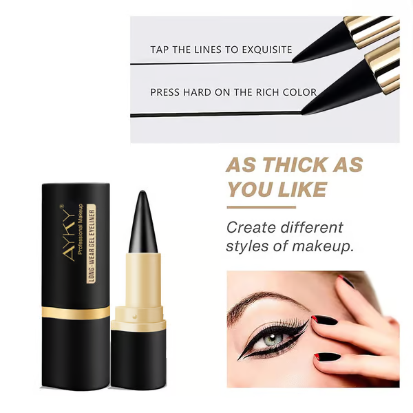 Kup 1, a drugi dostaniesz gratis 🔥 Naturalne składniki, długotrwały, wodoodporny eyeliner
