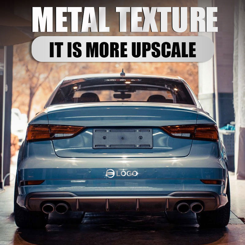 Metalen embleem auto aangepaste sticker