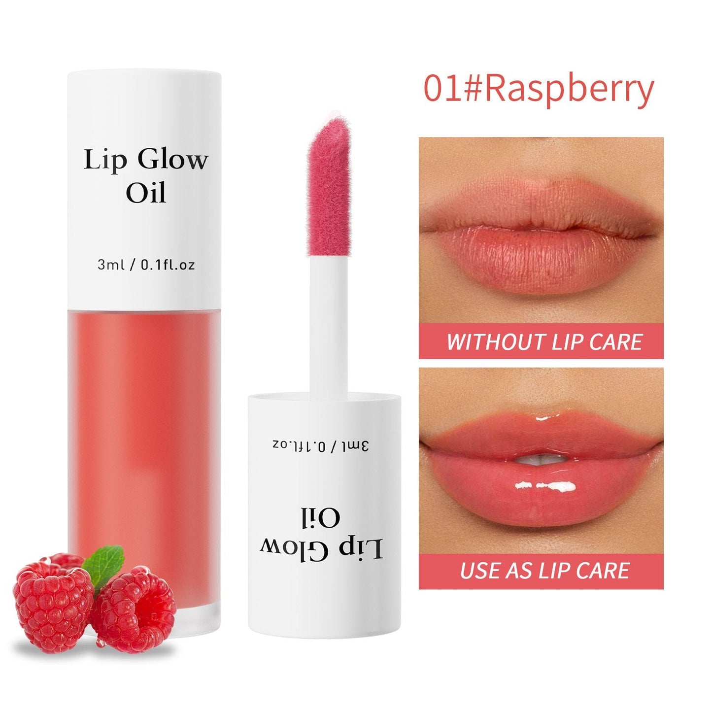 Koreański olejek do ust 😍💄 Kolor utrzymuje się cały dzie