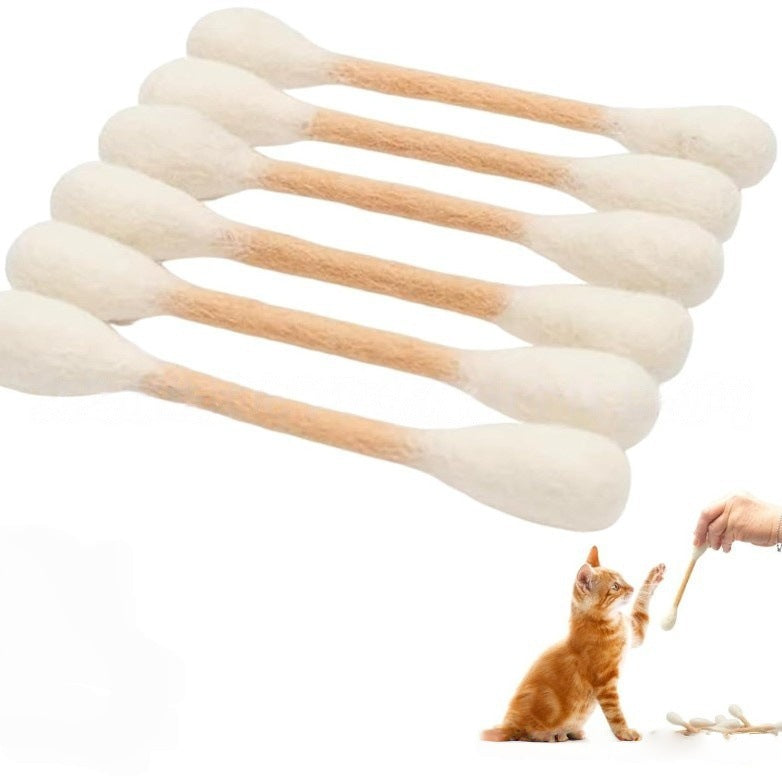 🐾Duże zabawki z wacików z kocimiętką (15 cm) – ręcznie robione, trwałe, bezpieczne i zabawn