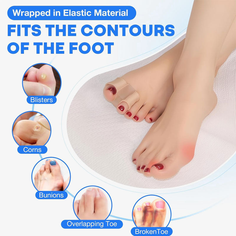 🦶✨ Toe Separator & Bunion Corrector – Smärtfri Hallux Valgus & Overlapping Toe Relief för Damer & Herrar! ✨👟