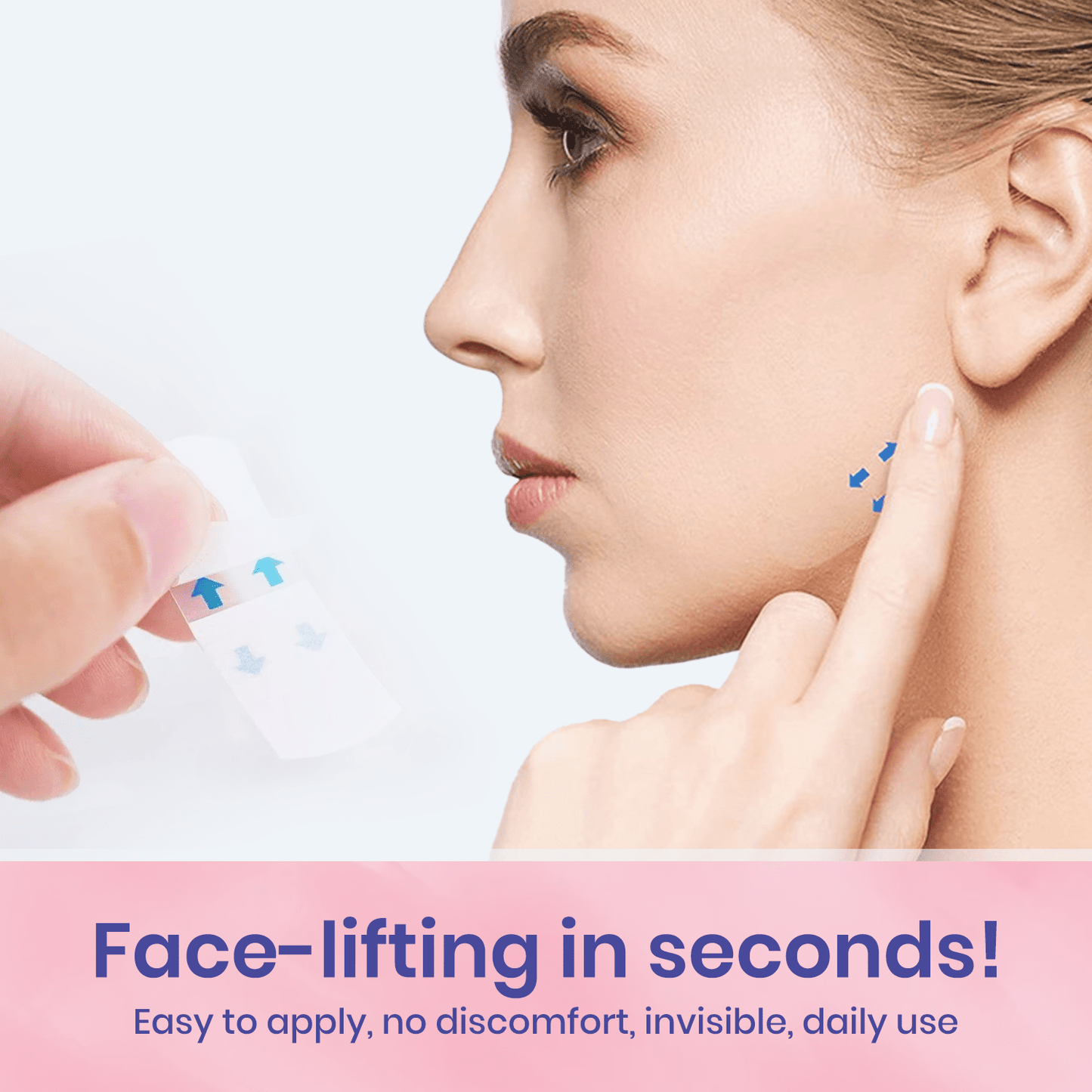 V-Face 👑 Niewidoczna taśma liftingując