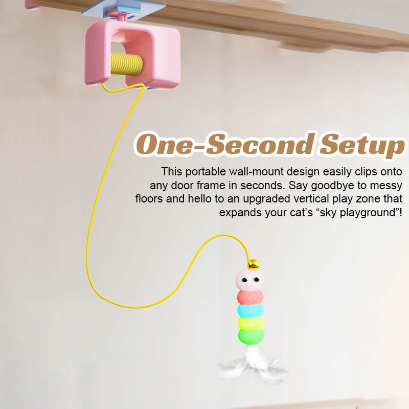 🎯 Elektrisch katten speelgoed – Slimme, interactieve speelervaring voor katten aan de muur!