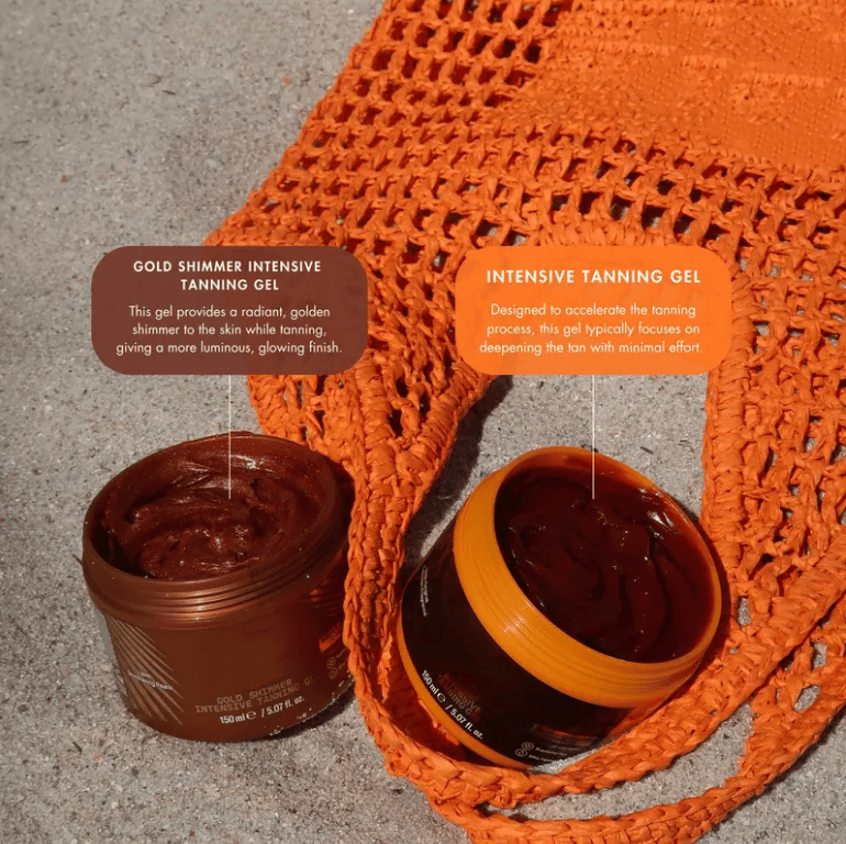 🔥 GROTE UITVERKOOP – 30% KORTING! - Haal die gouden gloed in huis – Golden Shimmer Intensive Tanning Gel! Die gouden gloed – Gold Shimmer Intensive Tanning Gel!