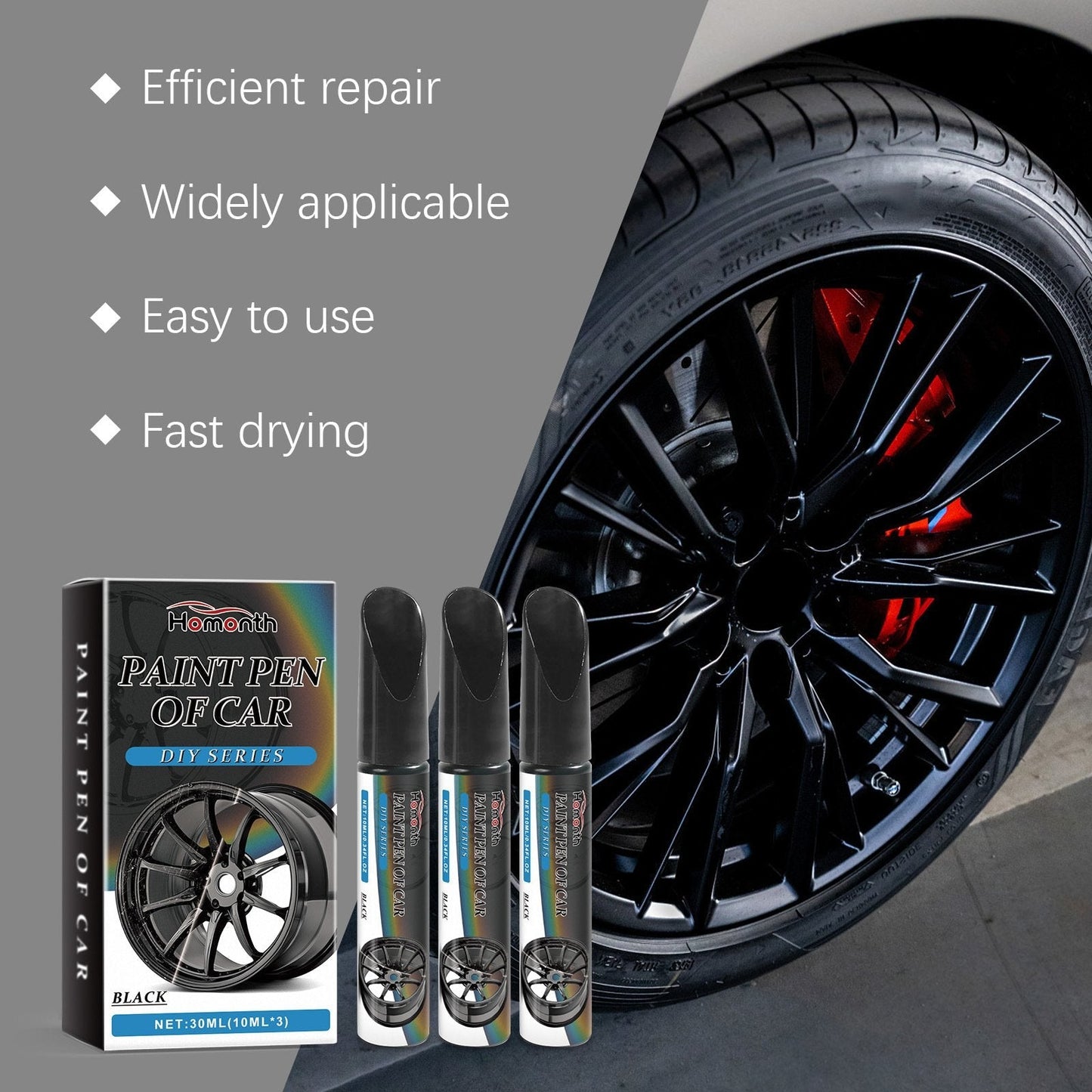 ✨ 50% ZNIŻKI JUŻ TERAZ! 🚗 Magiczny długopis do naprawy rys samochodowych – napraw rysy na felgach w kilka minut – trwała formuła, która nie spływa