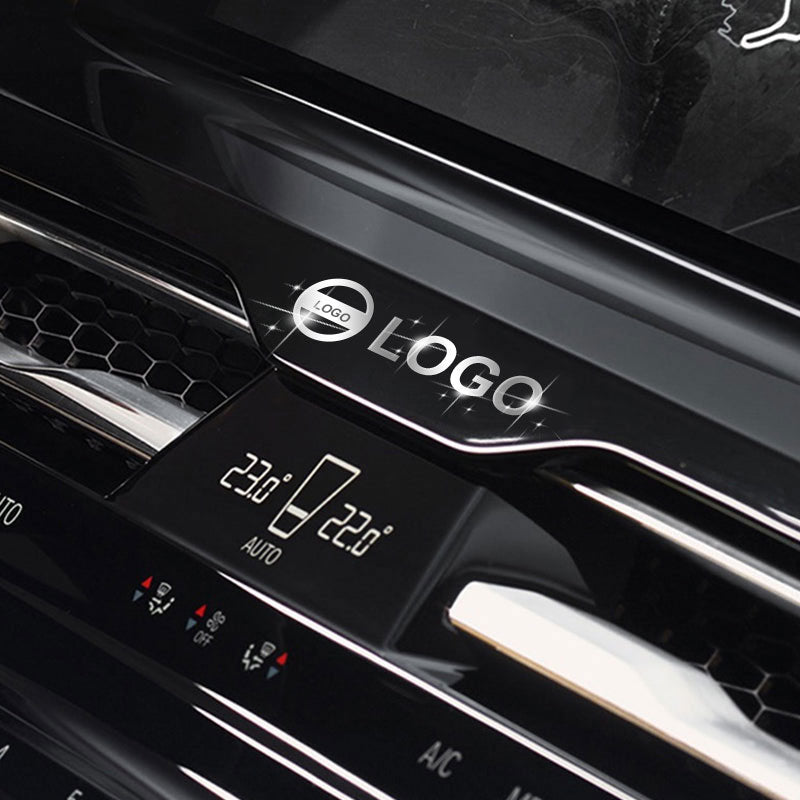 Metalen embleem auto aangepaste sticker
