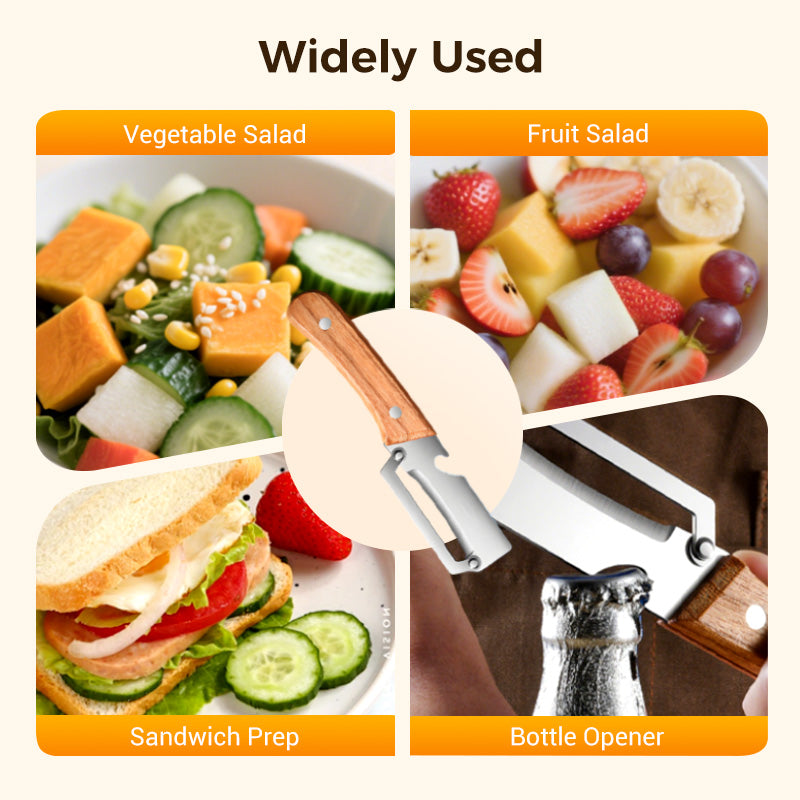 🥕 KUP 2, OTRZYMAJ 1 GRATIS! 🔥 Wielofunkcyjna obieraczka do warzyw do kuchni – ostrze ze stali nierdzewnej, ergonomiczny uchwyt, idealna do owoców i warzyw ✨