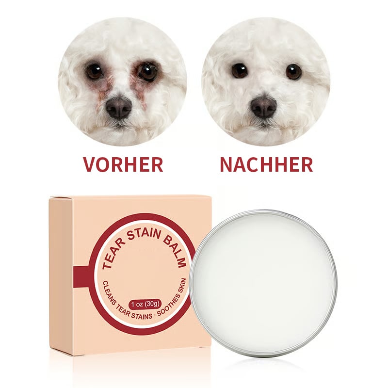 👀✨PET tårfläcksskyddande kräm & borstset 🐱🐶 för hundar och katter