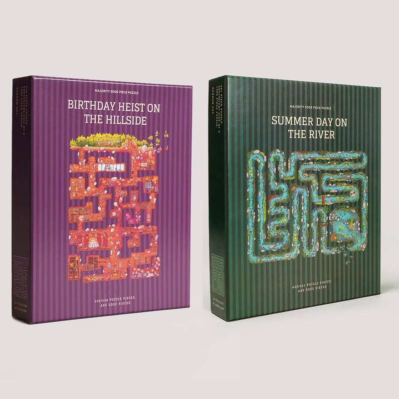 🔥OSTATNI DZIEŃ 45% ZNIŻKI - 🧩Wyzwanie układania puzzli All Edge - 🤯Każdy element to wyzwanie