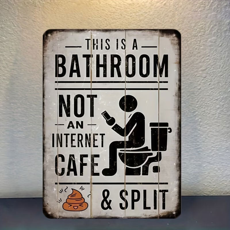 🚽 To jest łazienka, a nie kawiarenka internetowa