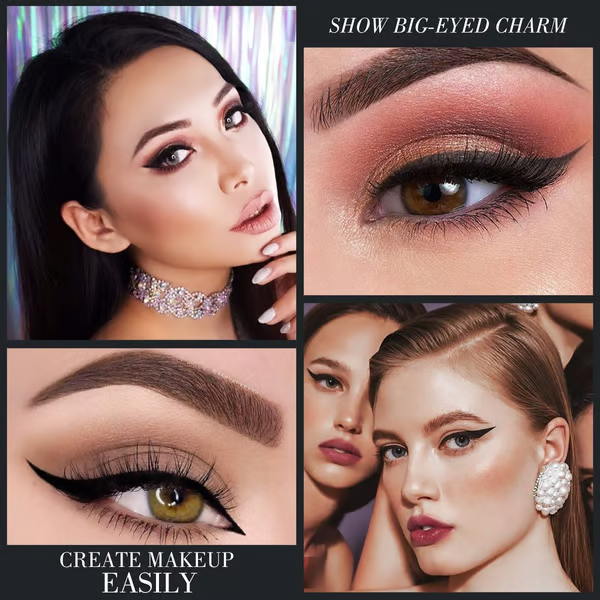 Kup 1, a drugi dostaniesz gratis 🔥 Naturalne składniki, długotrwały, wodoodporny eyeliner