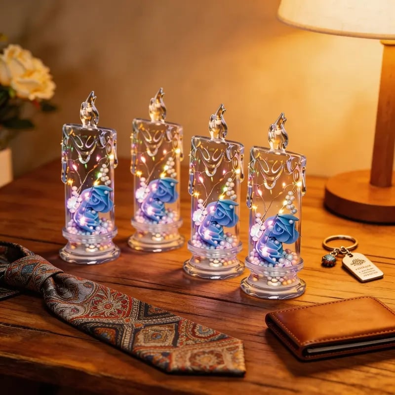 💖 Oferta ograniczona czasowo z okazji Dnia Matki 🌹 Lampa w kształcie róży