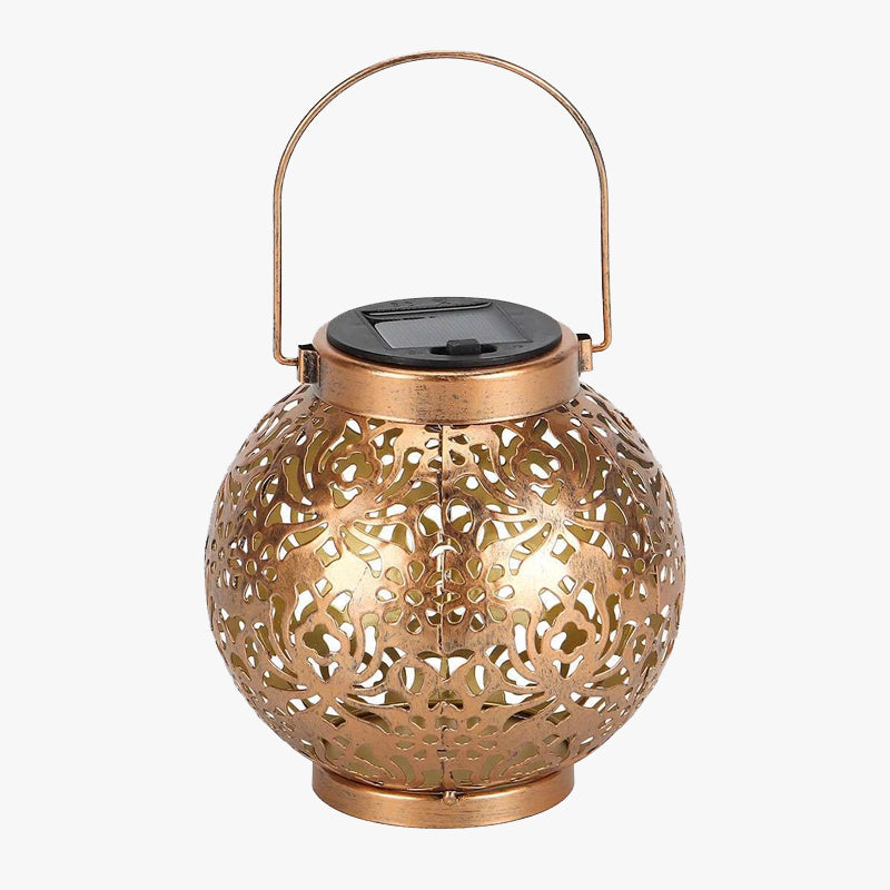 ✨ Lampa solarna w kształcie pustego latarenki✨