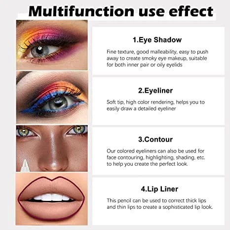 Długotrwały wodoodporny eyeliner, modny kosmetyk do makijażu ocz