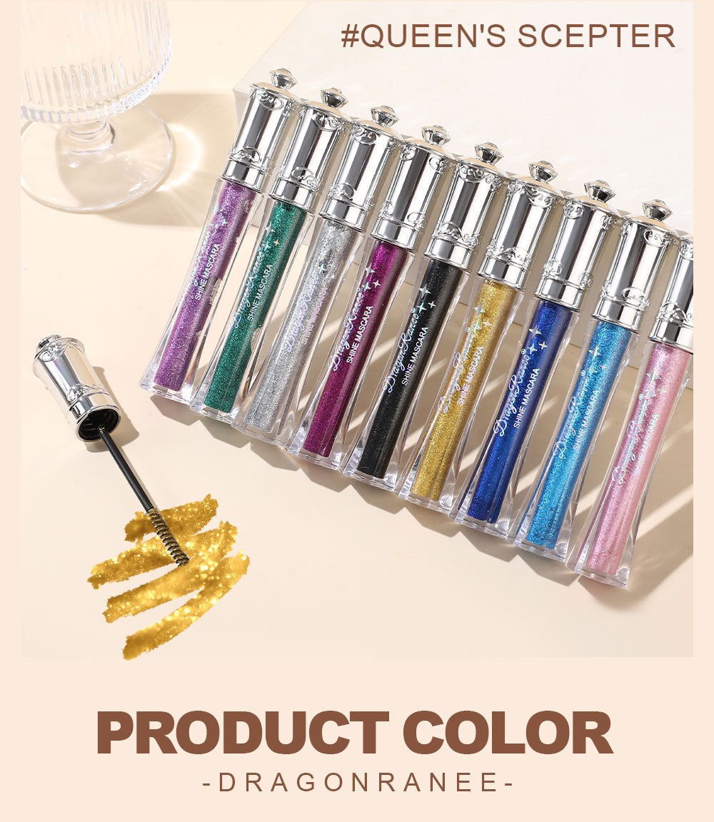 ✨Tusz do rzęs Sparkle Color – długotrwały, nie rozmazuje się, idealny na imprezy i cosplay