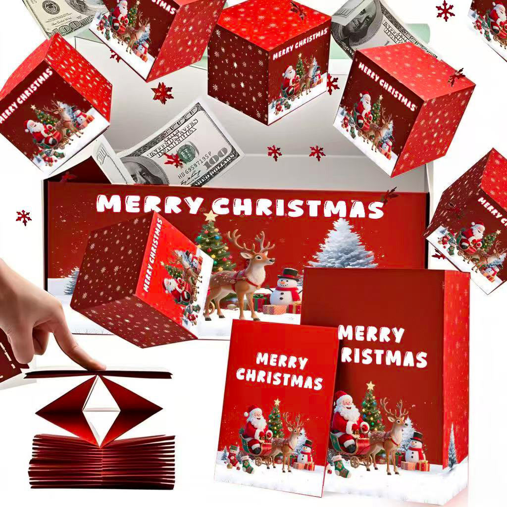 💥Unieke opvouwbare pop-up kerstcadeaudoos💥