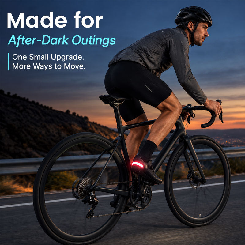 🏃‍♂️LED-Fersenlichter für Schuhe – Sichtbarkeitslichter zum Laufen und Gehe