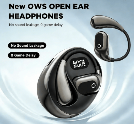 Słuchawki do tłumaczeń MS190, obsługa tłumaczeń w czasie rzeczywistym w 135 językach za pomocą aplikacji, słuchawki Bluetooth 5.
