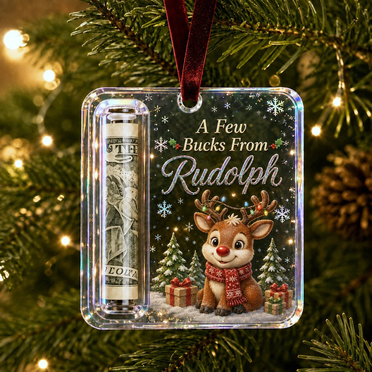 💵🎄 Wieszak na prezenty świąteczne z gotówką – zamień pieniądze w świąteczną niespodziank