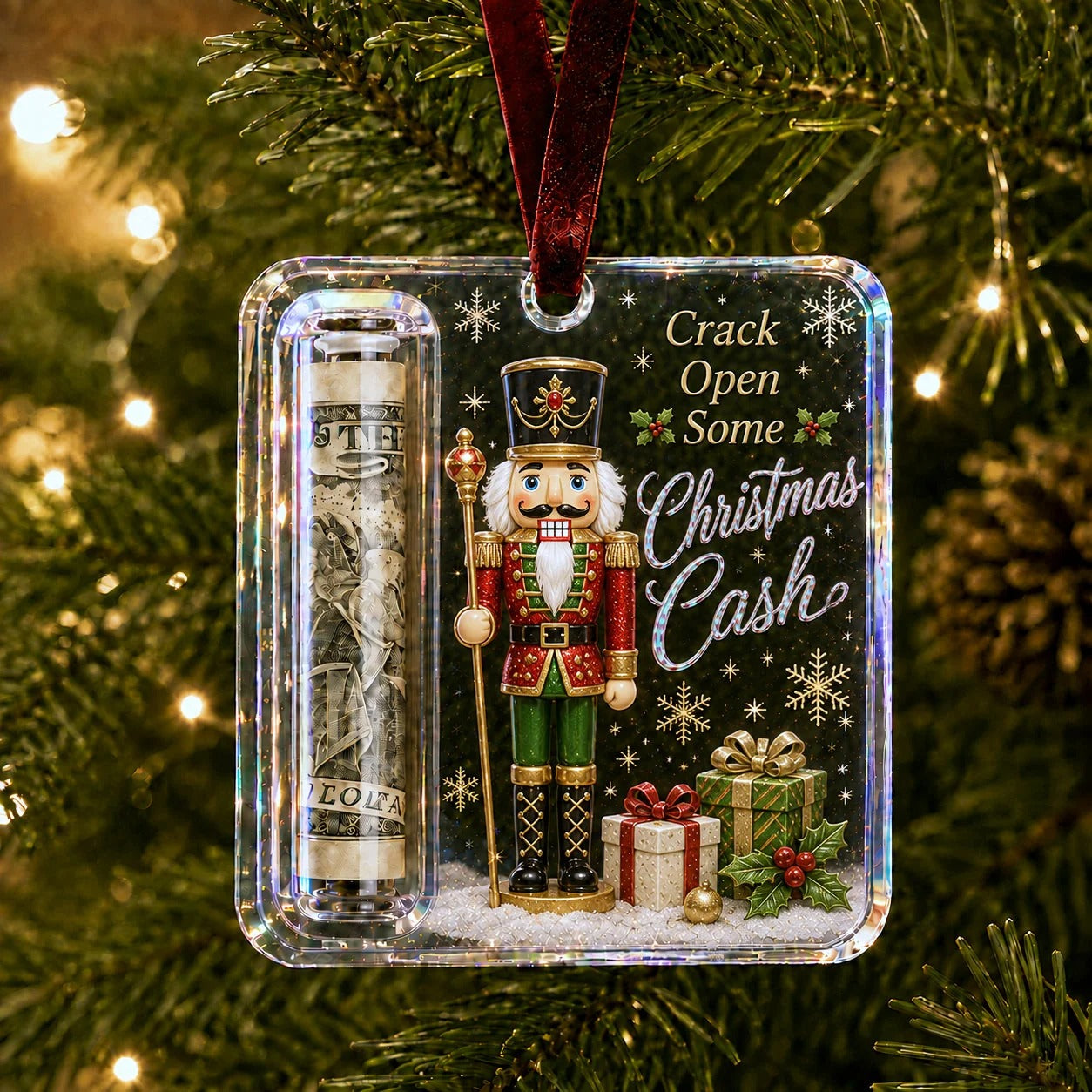 💵🎄 Wieszak na prezenty świąteczne z gotówką – zamień pieniądze w świąteczną niespodziank