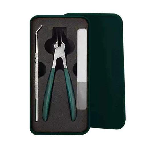 Antislip nagelknipper met afgeschuinde rand, set van 3