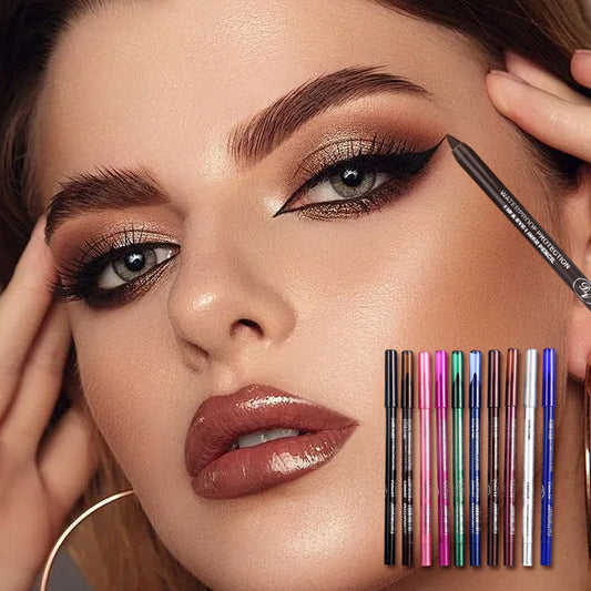 💕10 gekleurde eyeliner gelpennen