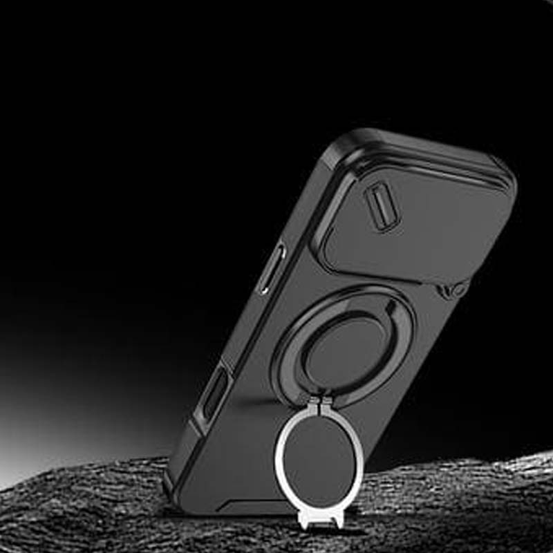 🔥 OSTATNIA PROMOCJA - 50% ZNIŻKI 🔥 Magnetyczne etui na telefon z podstawką w kształcie pierścienia do iPhone'a