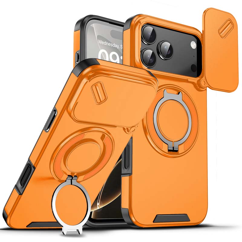 🔥 OSTATNIA PROMOCJA - 50% ZNIŻKI 🔥 Magnetyczne etui na telefon z podstawką w kształcie pierścienia do iPhone'a